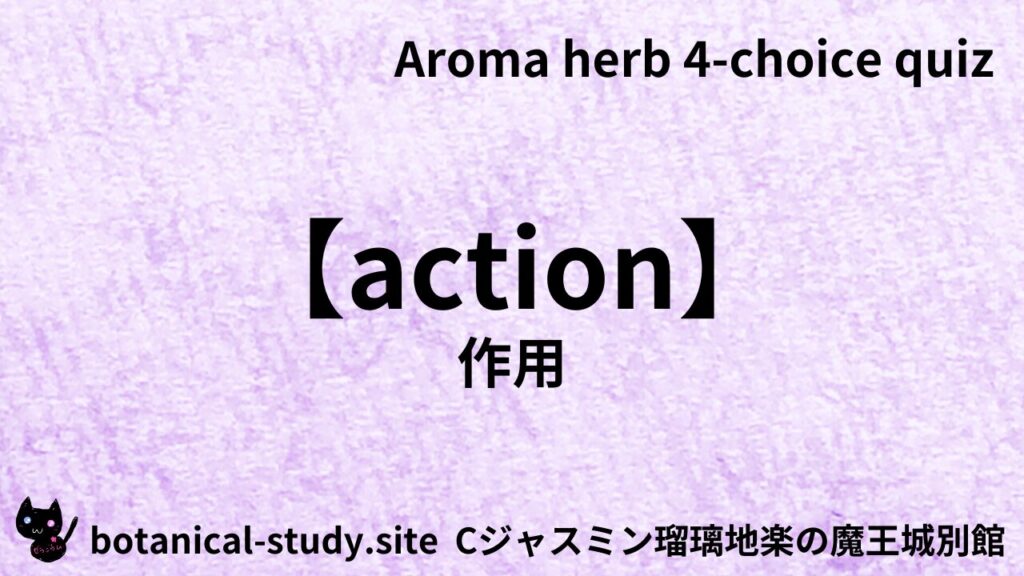 【別館】action作用アイキャッチ画像＠botanical-study.site