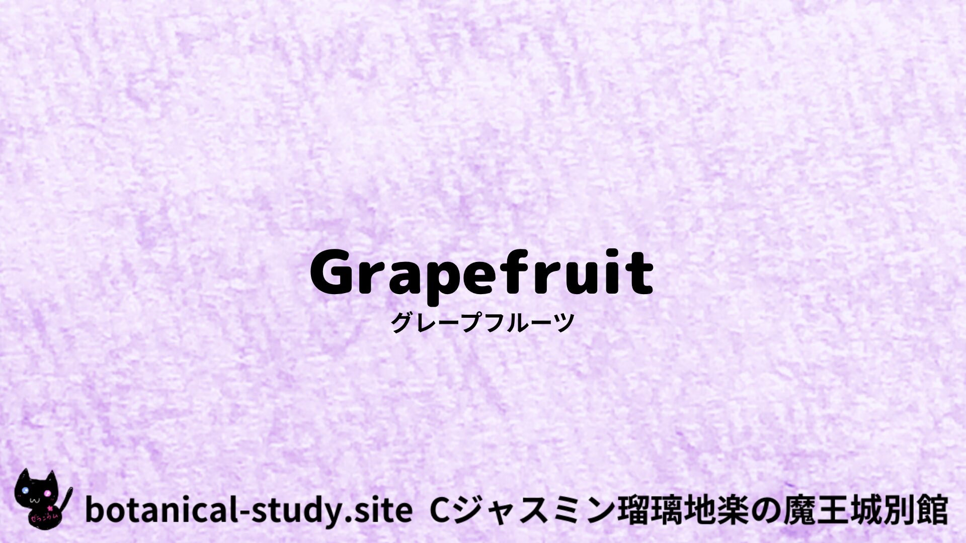 【別館】grapefruit-グレープフルーツ/アイキャッチ＠botanical-study.site