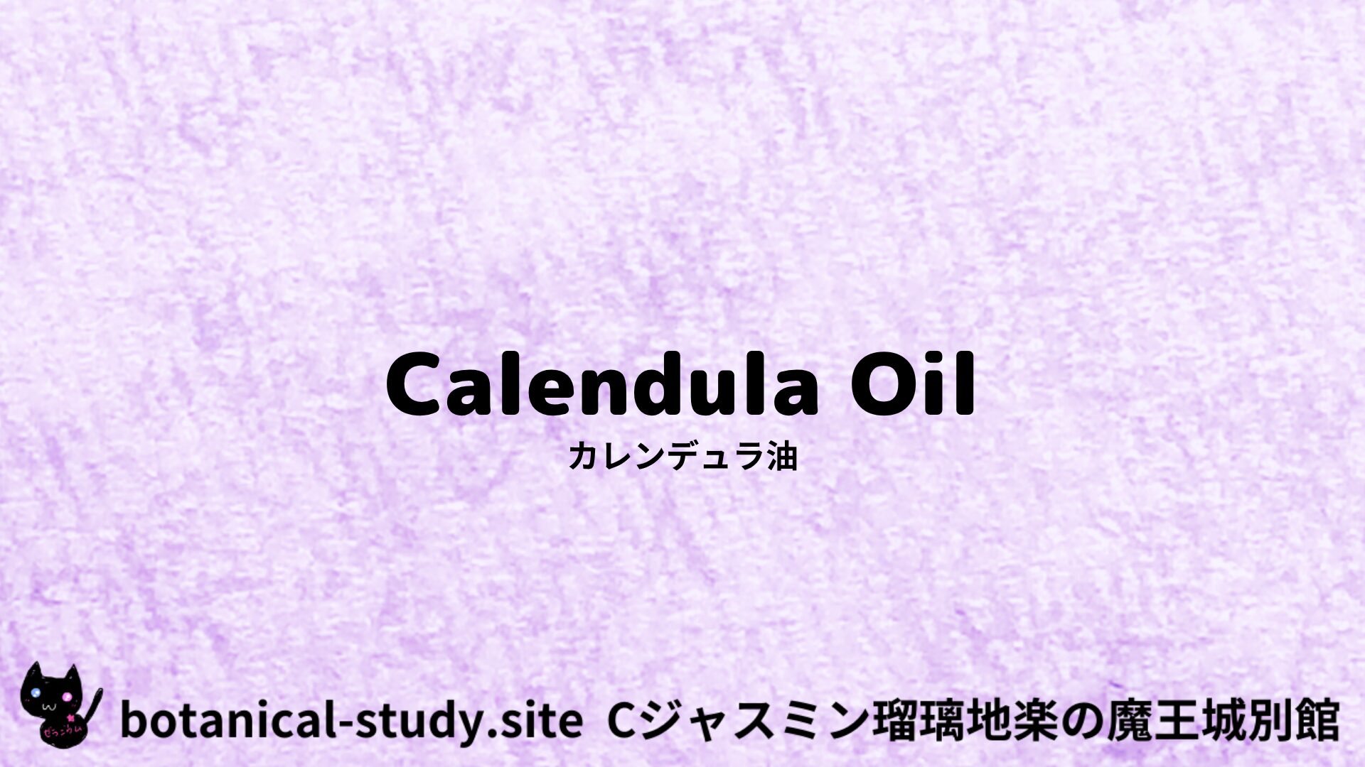 【別館】calendula-oil-カレンデュラ油/アイキャッチ@botanical-study.site