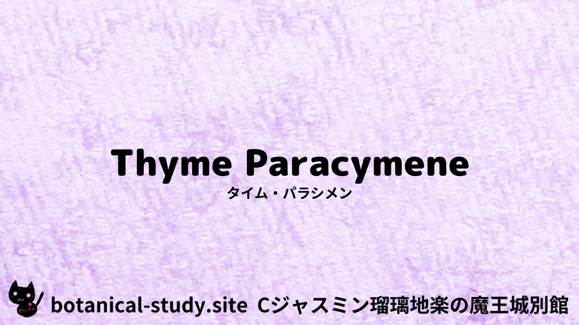 【別館】thyme-mastichina-クイックリンクバナー/タイム・パラシメン＠botanical-study.site