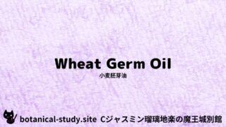 Wheat Germ Oil：Mini Dictionary Quiz　小麦胚芽油